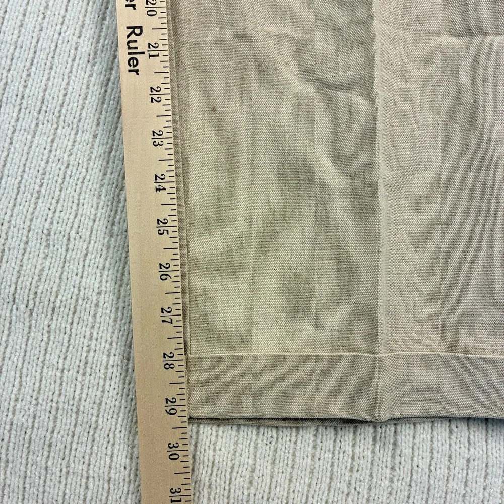 Dockers VTG Linen Cotton Blend Khakis Pants Pleated 37 x 29 (Tagged 38 x 30) 90s